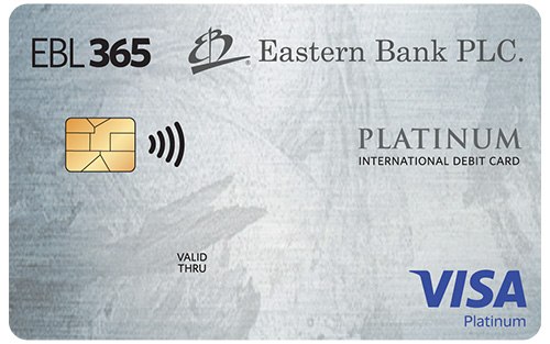 EBL Visa Platinum Debit Card