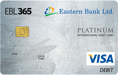 EBL Visa Platinum Debit Card