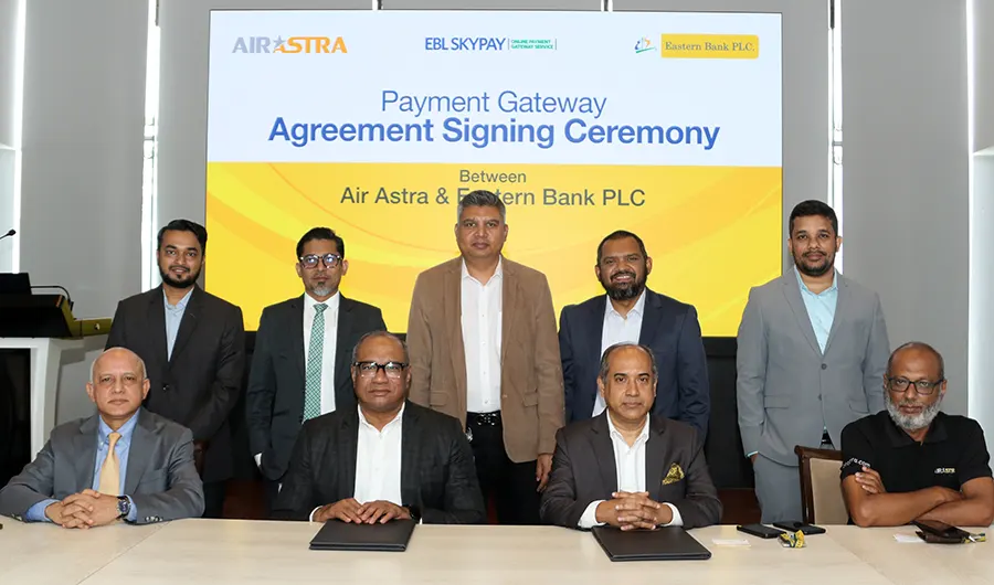 EBL becomes exclusive online payment gateway partner for Air Astra