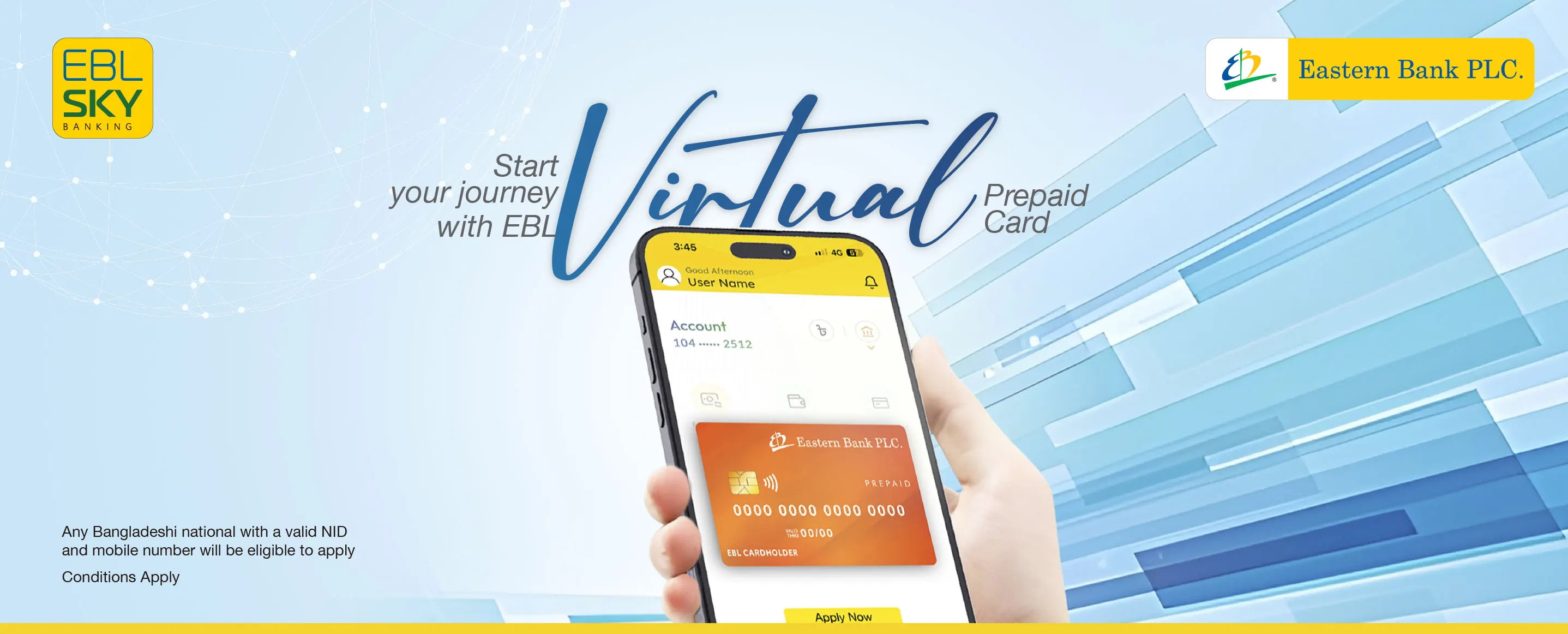 EBL Virtual Prepaid Card