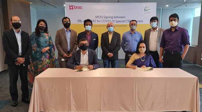 EBL and BRAC to roll out special COVID-19 CSR Program