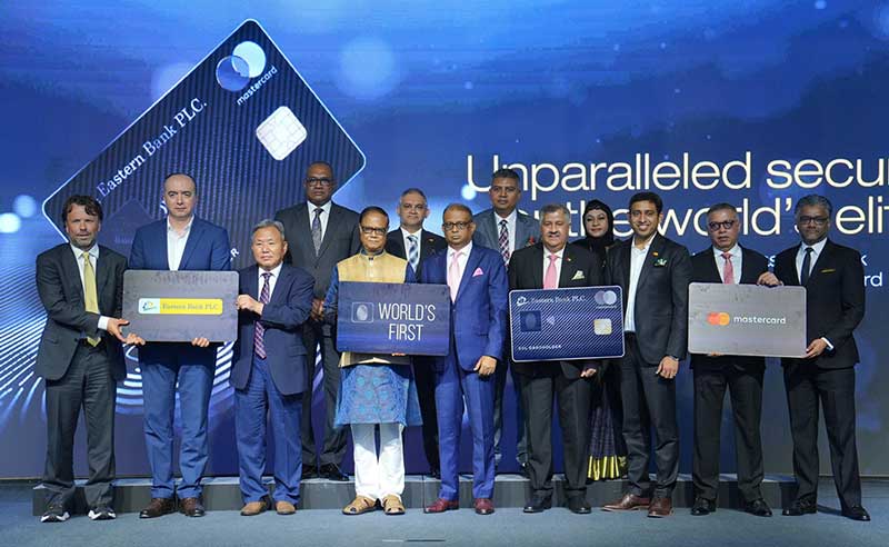 Eastern Bank, Mastercard unveil biometric metal credit card