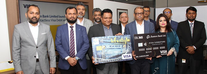EBL launches country’s first Contactless Visa Debit and Prepaid Cards