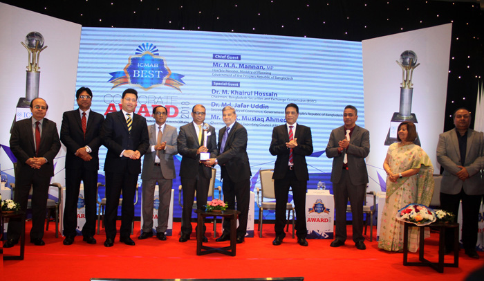 EBL wins ICMAB Best Corporate Award