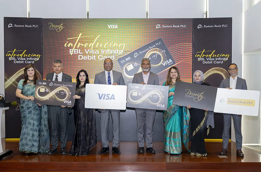 EBL launches Visa Infinite debit card