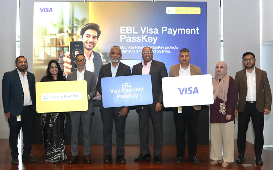 EBL launches Visa Payment Passkey