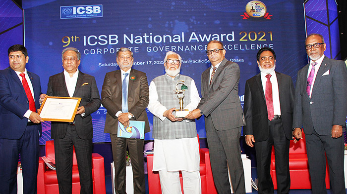 EBL wins ICSB Gold award in banking category